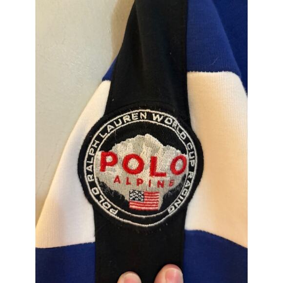 Polo Ralph Lauren Hoodie Sweatshirt Youth Large 14 - 16 Alpine Racing - Picture 5 of 7